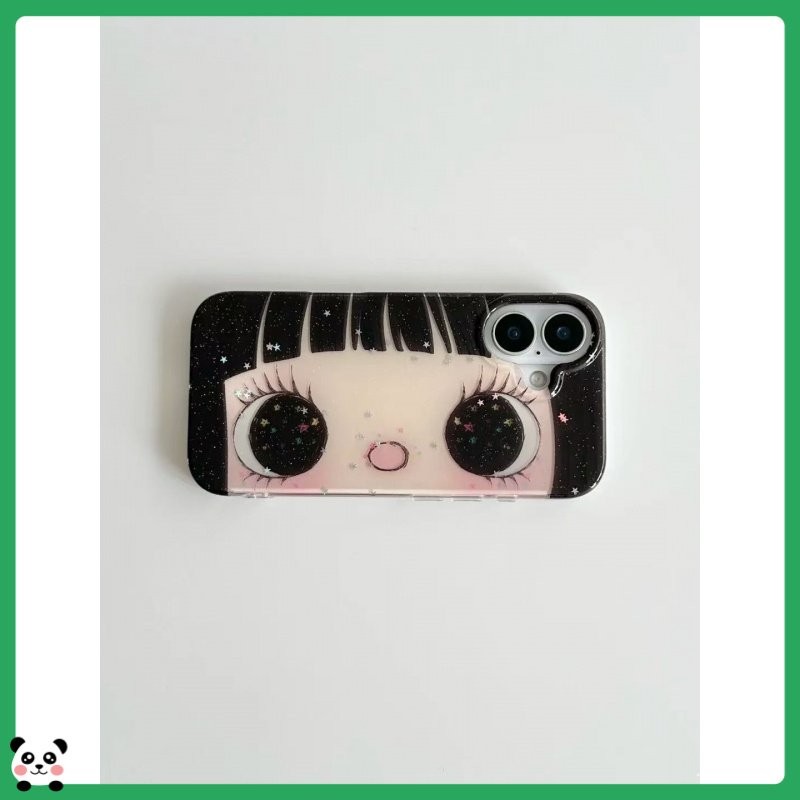 ✨保護殼✨ 懵懂女孩適用iPhone13蘋果15promax手機殻16高顔值14全包式12可愛