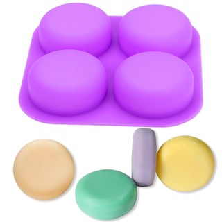 Round Circles Soap Molds DIY Handmade Craft Soap Molds Tray