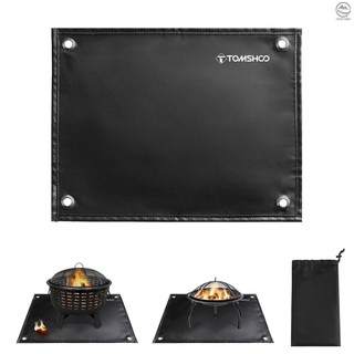 Under Grill Mat Fire Pit Deck Patio Ember Mat Fireproof Mat