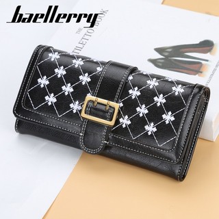 Baellerry Women's Wallet Mid-length Clutch Bag with Embossed