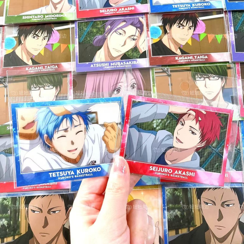 🌟免運優選🌟【官穀】黑子的籃球 場麵寫拍立得卡片 黑子赤司征十郎正版週邊