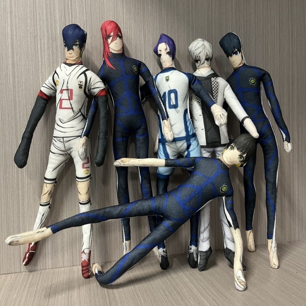 【臺灣出貨】藍色監獄蜂樂迴潔世一抽象玩偶老鼠幹手腳有鐵絲骨動週邊擺件禮物 藍色監獄玩偶 藍色監獄老鼠幹