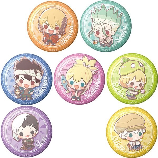 【創意新品🔥】新石紀週邊吧唧穀子石神韆空淺霧幻克羅姆掛件徽章胸章馬口鐵