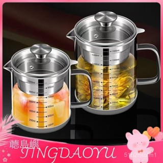 Tingdaoyu-豆漿壺廚房家用豆漿過濾網神器果汁過濾大容量泡茶水壺輕奢高級感 AYWN