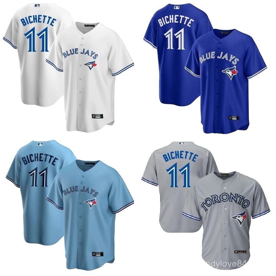 🔥免運熱賣🔥美職棒球多倫多藍鳥Toronto Blue Jays11號Bo Bichette球衣棒球服