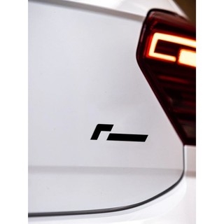 【雯雯貼紙】福斯大眾大眾VWR高性能改裝車貼racing line標貼紙個性後視鏡側窗車尾裝飾