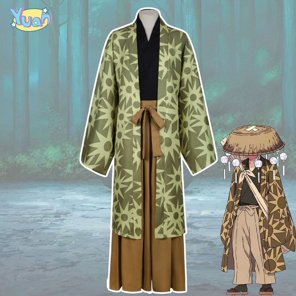 【臺灣 免運】鋼鐵塚螢cos服陰陽鍛刀師cosplay服裝角色扮演日式和服動漫服全套 角色扮演服 萬聖節