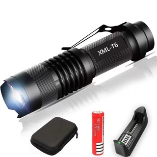 8000LM Super Bright torch T6 linterna led lanterna Zoomable