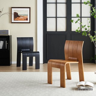 實木椅 彎曲椅子 木椅子 荷蘭椅子 strip餐椅 原木椅子 簡約椅子 中古椅子 設計師椅子 異形椅子 網美椅子實木椅子