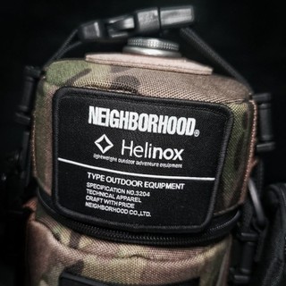 helinox戶外露營魔術貼NBHD聯名徽章臂章士氣貼黑化風格露營配件