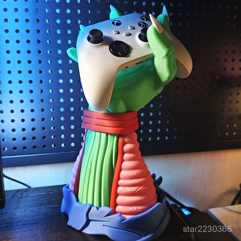 3D列印 七龍珠 比克手臂 手柄支架 耳機支架 置物架 龍珠 比克大魔王 支架 遊戲手柄支架