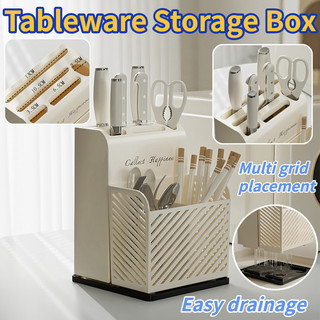 Kitchen Tableware Storage Box Spoon and Fork Tableware Drain