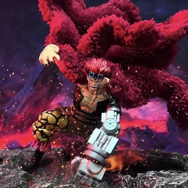 SHF海贼王 基德 披风 尤斯塔斯基德 鬼岛讨伐