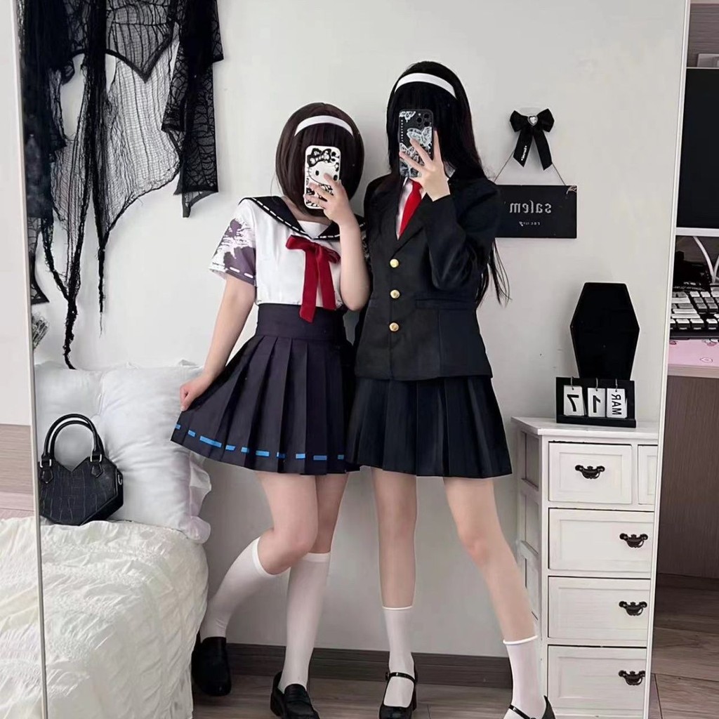 💕熱賣💕萬聖節服裝 川上富江cos服第五人格夢之女巫信徒jk製服cosplay百褶裙服裝二次元 cos服 角色扮演