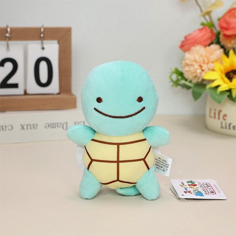 【台屋家居+免運】百變怪杰尼龜毛絨公仔 瞇瞇眼站姿小烏龜杰尼龜布偶玩具娃娃