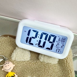 Home Digital Backlight LED Display Table Alarm Clock Thermom