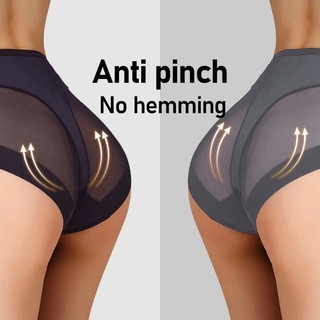 Women Shorts Body Shaping Panties Mesh Breathable Female Hig