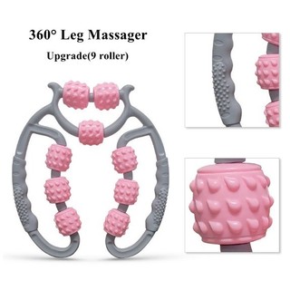 Leg Massager 360° Leg Muscle Relaxation Roller Clamp Neck Le