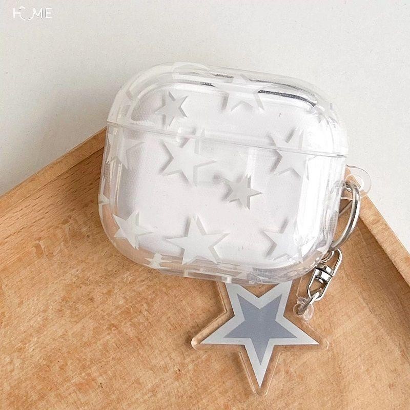 🔥台灣出貨🔥星星AirPods1/2/3/4/pro/pro2適用于蘋果藍牙耳機星星保護套