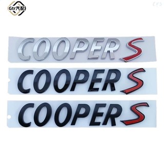 3專用於3專用於迷你coupe車標logo 3專用於mini cooper s改裝英文字母 尾箱標 車標貼