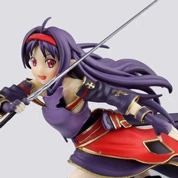 【現🧡貨】【潮玩精品擺件】國産二次元 動漫 刀劍神域Ⅱ絶劍 優紀 紺野木綿季 11連撃裝 手辦