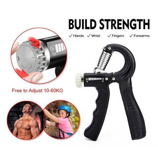 10-60Kg Adjustable Heavy Gripper Fitness Hand Exerciser Grip