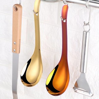 304 stainless steel large soup spoon large spoon porridge sp