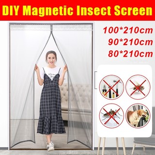 Magnetic Mosquito Net Mesh net Automatic Closing Door Mesh S
