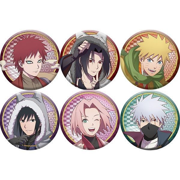 💕臺灣出貨 火影忍者吧唧 火影忍者週邊徽章宇智波鼬漩渦鳴人宇智波佐助春野櫻掛件胸章吧唧