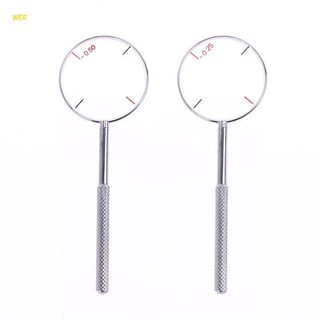Round Optical Cross Cylinder Lens Tool Optical Instruments O