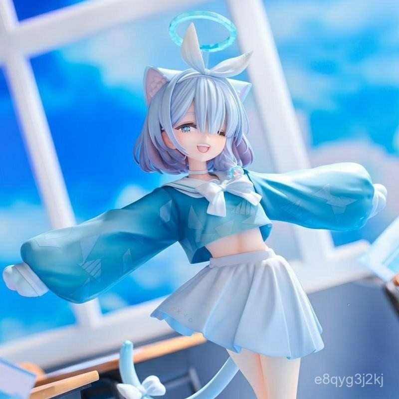 藏品優選🔥GW優質版 貓咪阿羅娜手辦【SSS+版本】可愛美少女動漫二次元擺件 精美二次元手辦蔚藍檔案 阿羅娜手辦