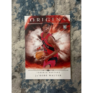 NBA球員卡2024-25 ORIGINS 起源 RC 新人 no.90 Ja’Kobe Walter
