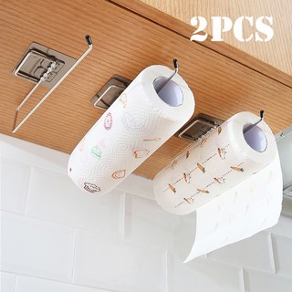 1/2Pcs Hanging Kitchen Toilet Roll Paper Holder Bathroom Tow