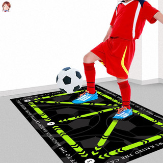 Football Footstep Training Mat, Soccer Training Mat, Agility