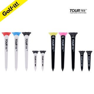 💗臺灣最低價💗Tour Tee進口高爾夫球Tee長80mm短45mm耐打下場用品golf球t塑膠梯