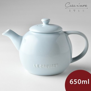 Le Creuset 花蕾系列 茶壺 650ml 海岸藍 [美學生活]