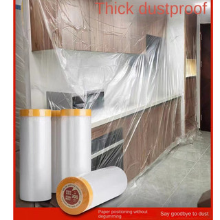Plastic Film Bed Sofa Furniture Dust Cover Masking Film Spra