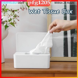 Dry Wet Tissue Box Face Mask Holder Napkin Storage Boxes Con