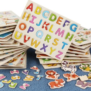 Preschool Montessori Educational Wooden Puzzles Toys for Kid