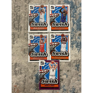 NBA球員卡2024-25 DONRUSS 特卡 Swish 自選 Lebron James Brunson Jokic