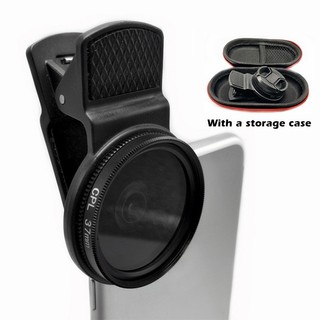 37MM CPL Lens Universal Circular Polarizer Lens Filter Porta