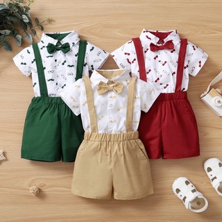 Newborn Baby Boy Clothes Infants Baby Boy Gentleman's Suit O