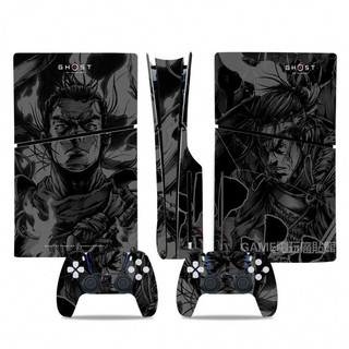 ✨臺灣出貨 免運✨ PS5 slim貼紙 PS5 slim遊戲機痛貼 數位光碟機貼膜 手把保護貼 耐磨 防颳 不留殘膠
