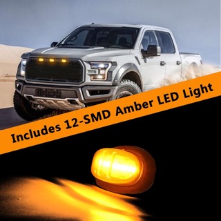 Smoked Lens 12LED Car DRL Daytime Running Lights Turn Signal