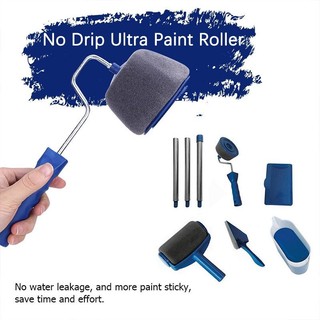 6pcs/set No Drip Ultra Paint Roller Paint Runner Roller Brus