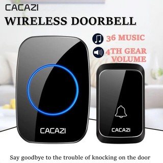 Wireless Remote Control 36 Music Melodies Doorbell Door Bell