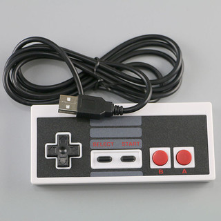 ✨臺灣出貨+免運 適用NES有綫遊戲手把配件 nes電腦遊戲手把配件 nes 遊戲手把控製器配件 掌機介面配件 復古風格