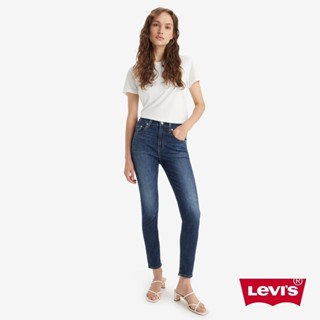 Levis 女款 721高腰緊身窄管涼感牛仔長褲 Performance Cool 18882-0689 熱賣單品