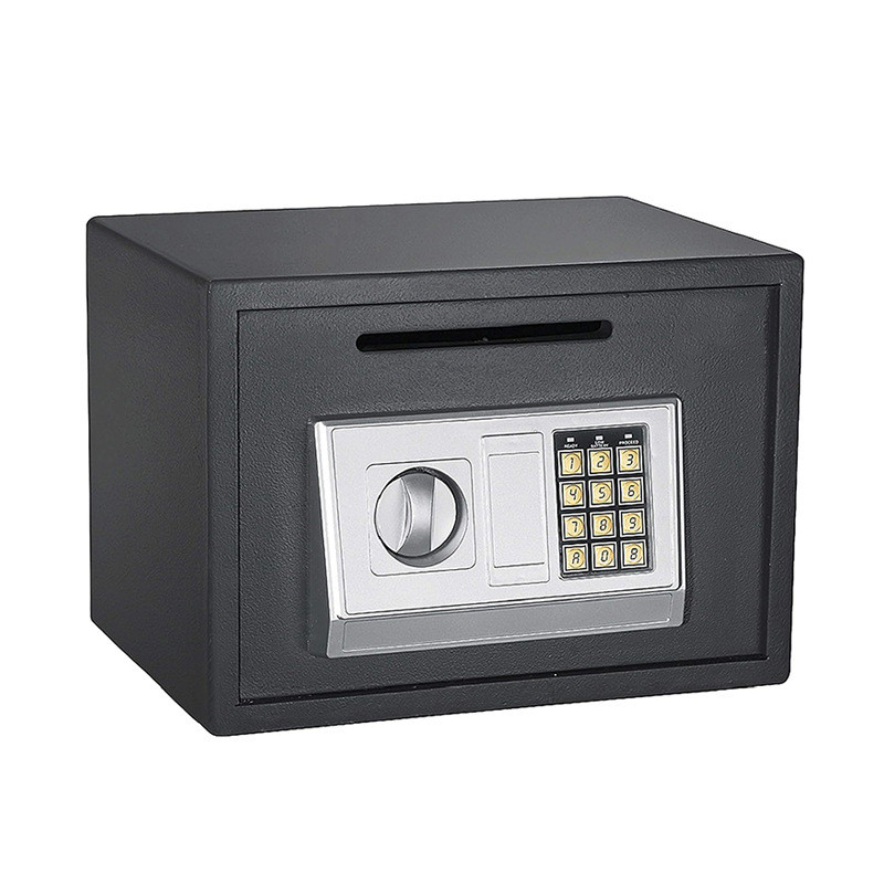 【免運-新店特惠】家用25E辦公電子保險櫃密碼保險箱辦公室保管箱可入墻全鋼定製