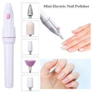 1 Set 5bits Machine Manicure Grinding Electric Machine Nail